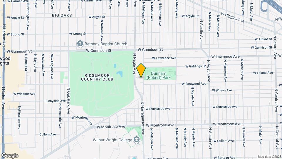 4656 N Narragansett Ave Map and Location Details