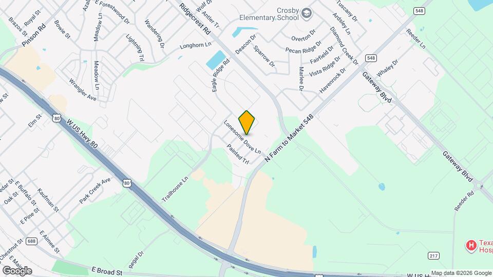 122 Lonesome Dove Ln Mapa y Detalles de la Ubicación