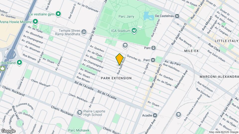 645 Saint-Roch Rue Map and Location Details