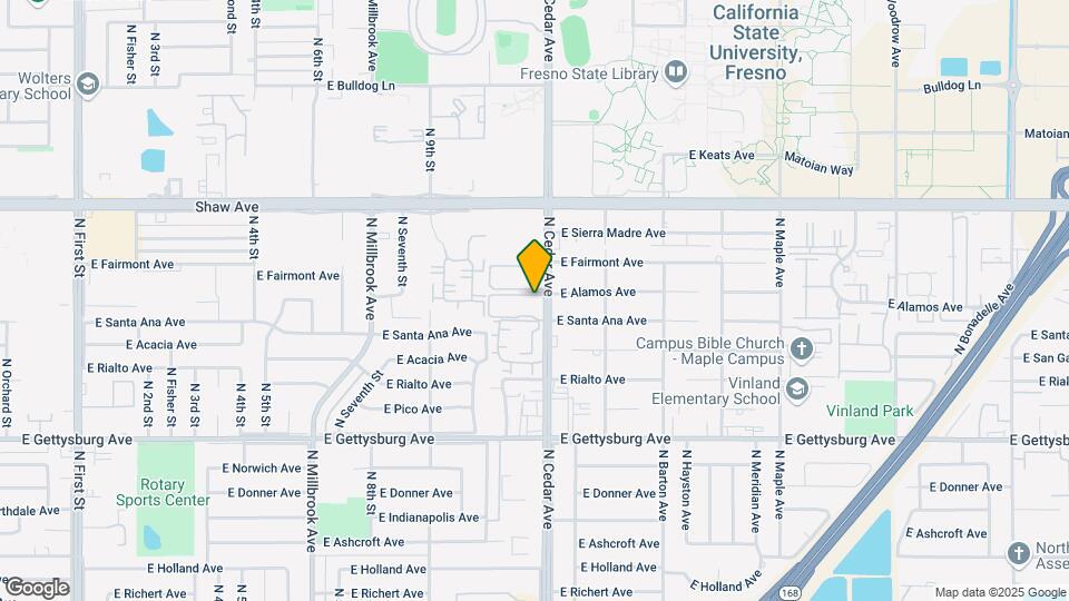 Cedar Springs Apartments Mapa y Detalles de la Ubicación
