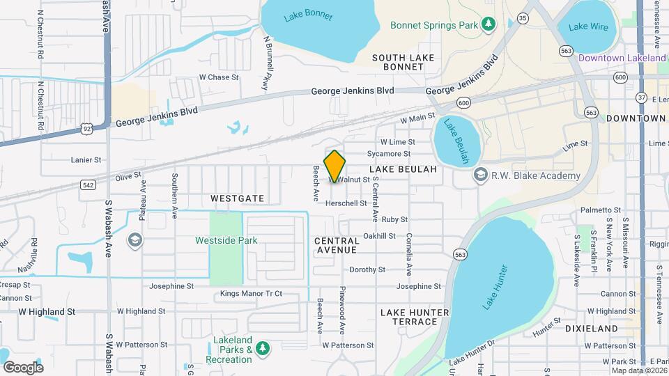 512 Dade Ave Map and Location Details