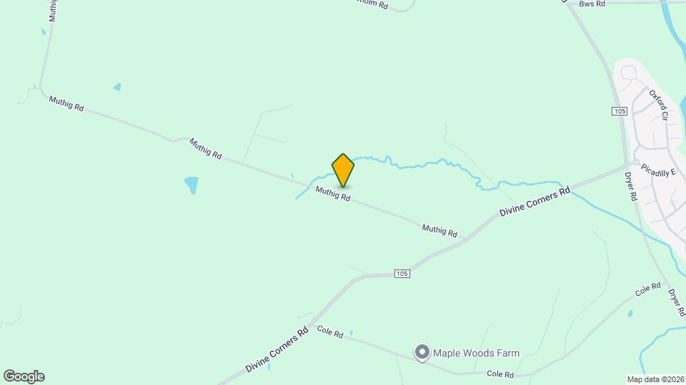 283 Muthig Rd Mapa y Detalles de la Ubicación