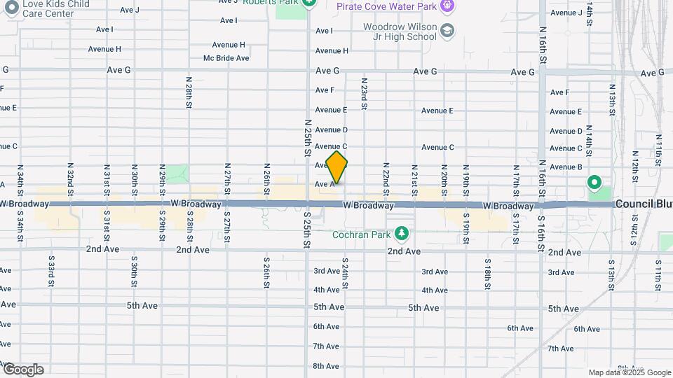 2405 Avenue A Mapa y Detalles de la Ubicación