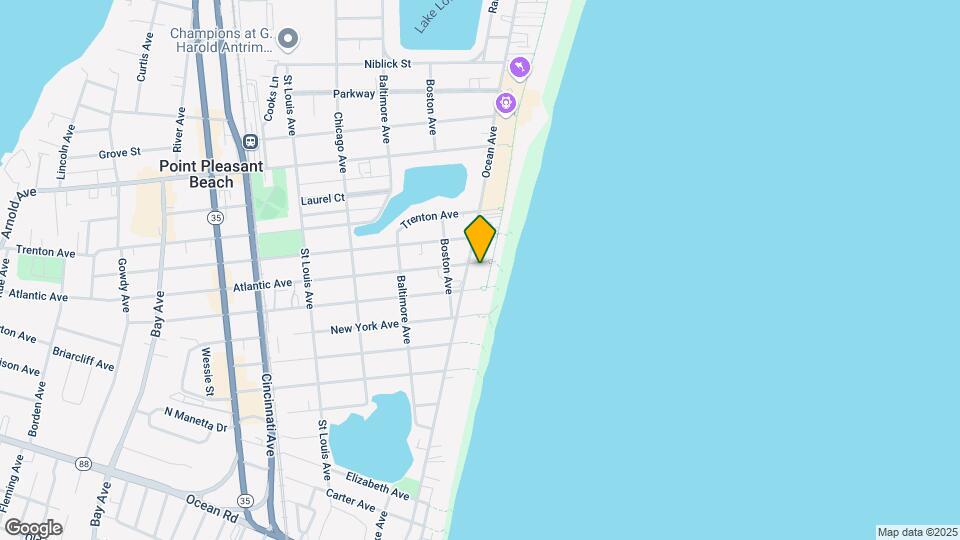900 Ocean Ave Map and Location Details