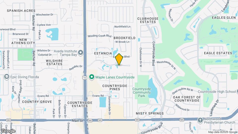 2101 Hammock Pine Blvd Map and Location Details