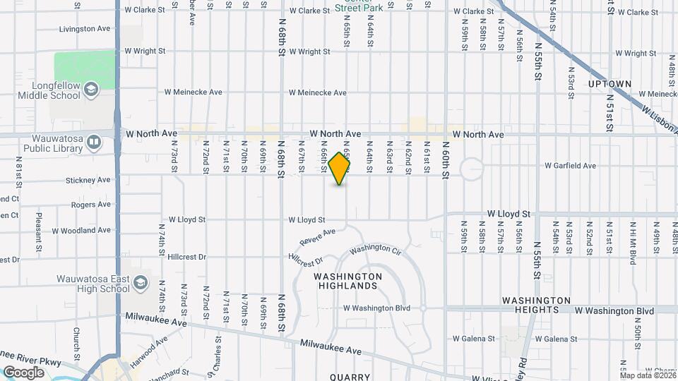 2157 N 65th St, Unit 2159 Mapa y Detalles de la Ubicación