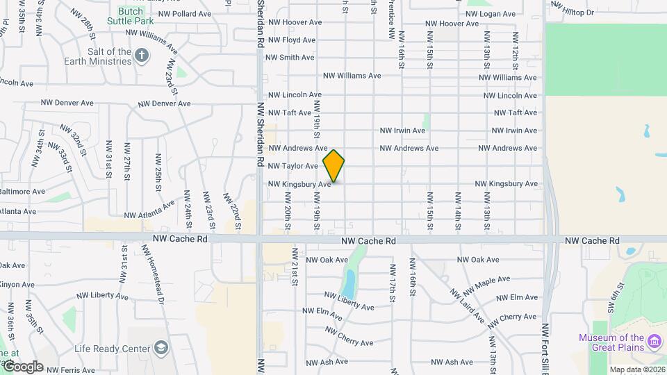 1808 NW Kingsbury Ave Map and Location Details