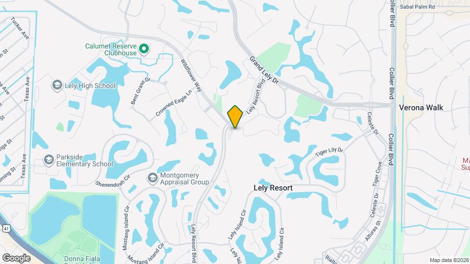 8006 Lely Resort Blvd Mapa y Detalles de la Ubicación