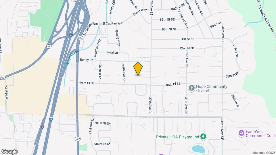 2513 96th St SE Map and Location Details