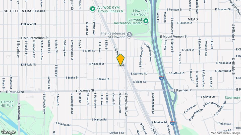 2216 S Greenwood St Map and Location Details