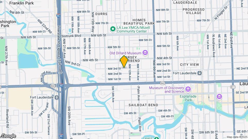 1220 NW 3rd St Map and Location Details