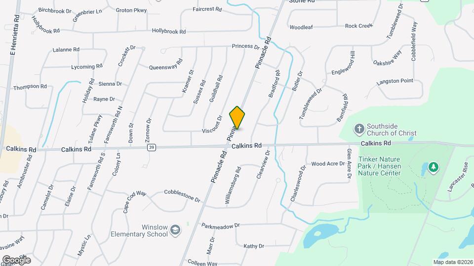 548 Pinnacle Rd Map and Location Details