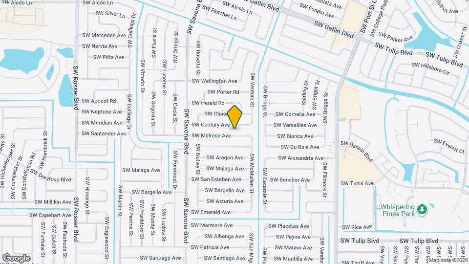 1241 SW Melrose Ave Map and Location Details