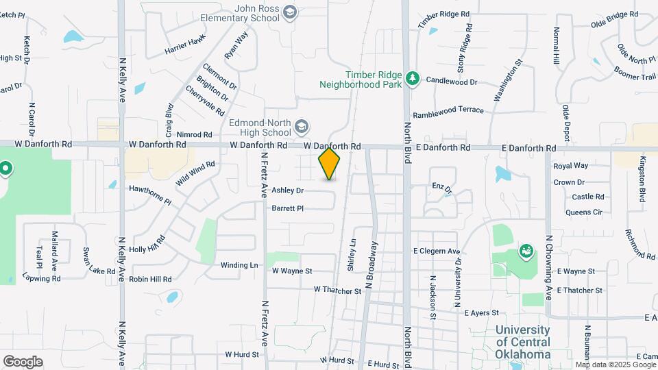 107 Ashley dr Mapa y Detalles de la Ubicación