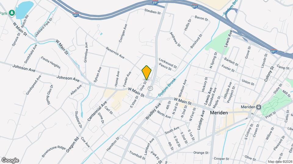 49 Vine St, Unit 1 Mapa y Detalles de la Ubicación