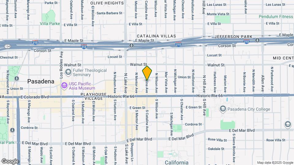 86 N Catalina Ave Map and Location Details