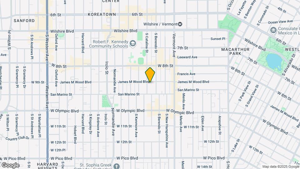904 S Catalina St Map and Location Details