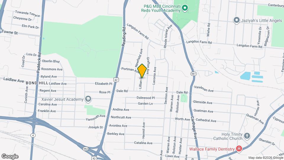 5104 Lillian Dr Map and Location Details