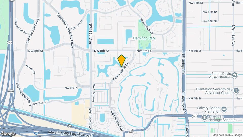 13400 NW 5th Ct Map and Location Details