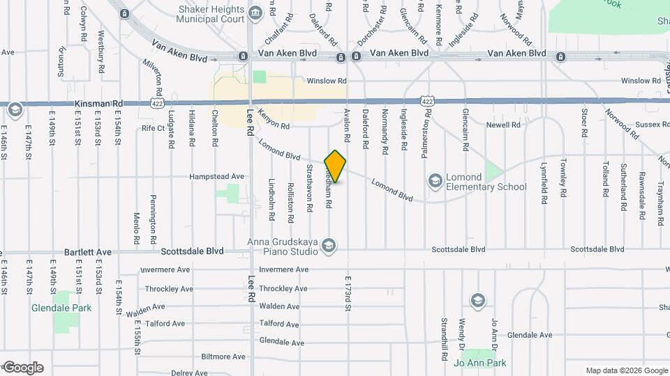 3643 Riedham Rd, Unit Down Map and Location Details