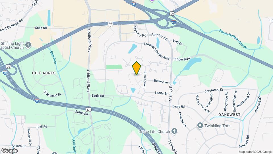 310 Bridford Downs Dr Map and Location Details