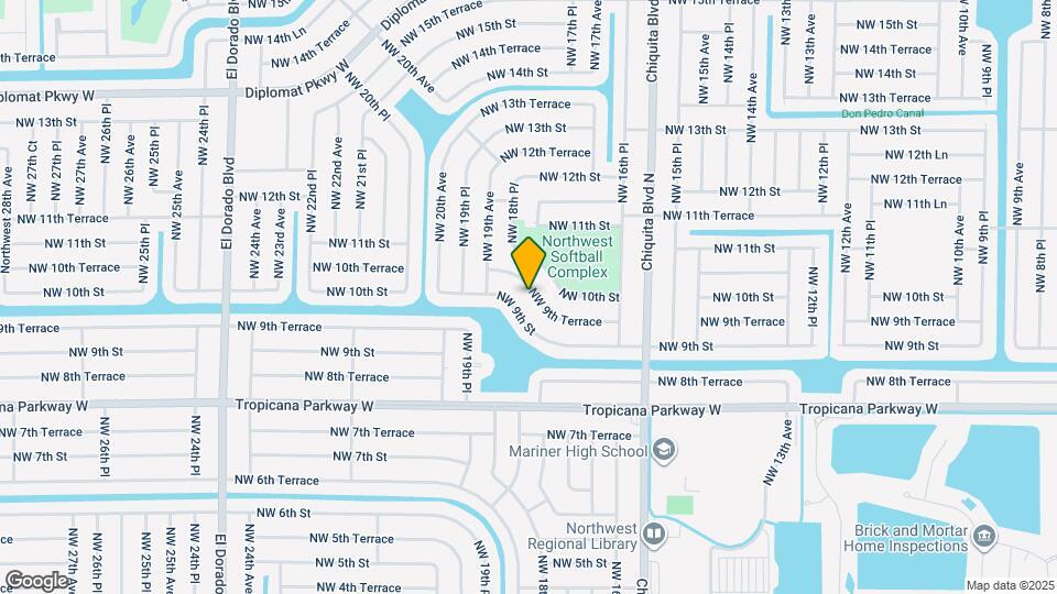 1746 NW 9th Terrace Map and Location Details