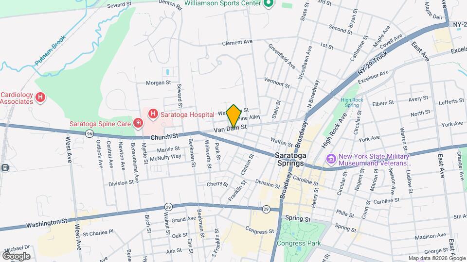 106 Van Dam St Map and Location Details