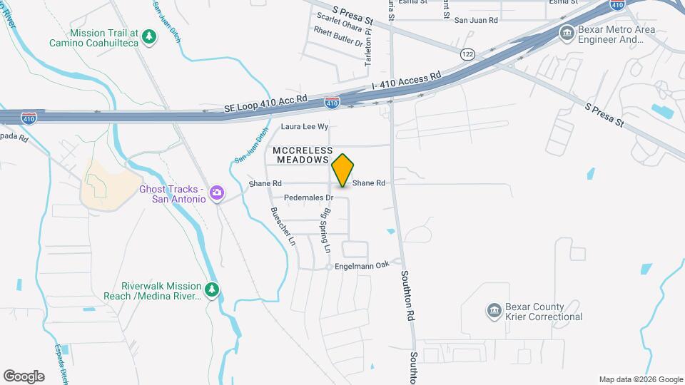 3215 Pedernales Dr Mapa y Detalles de la Ubicación