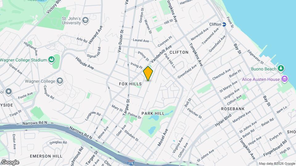 185-225 Park Hill Ave Mapa y Detalles de la Ubicación