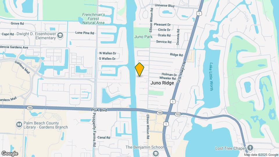 2085 Vitex Ln Map and Location Details