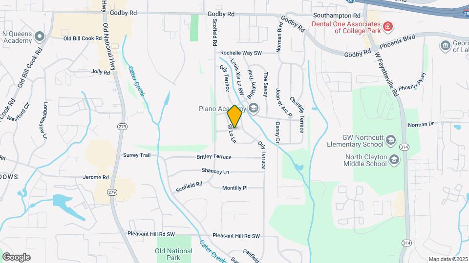 5420 St Lo Ln Mapa y Detalles de la Ubicación