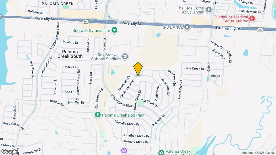 2300 Castle Creek Dr Map and Location Details