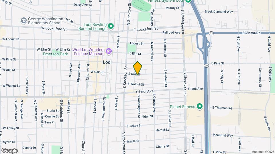 104 S Washington St Map and Location Details