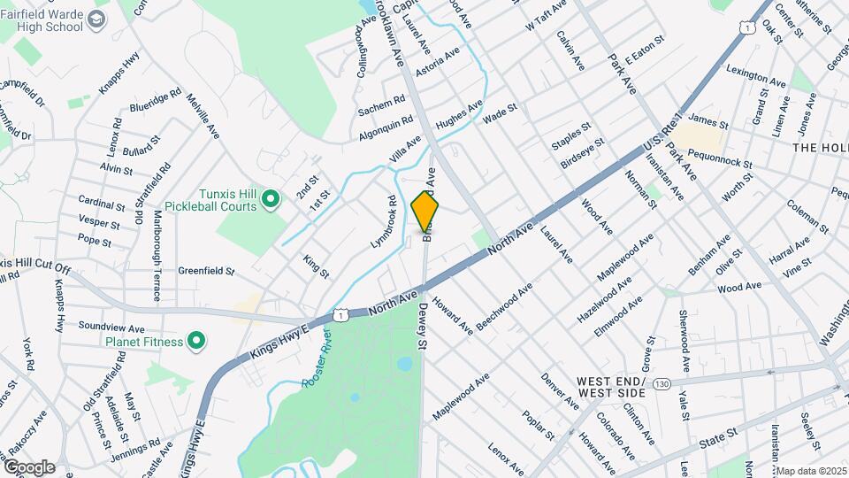 863 Briarwood Ave Map and Location Details