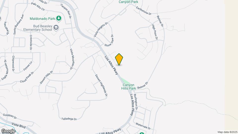 4608 S Desert Brush Ct Map and Location Details