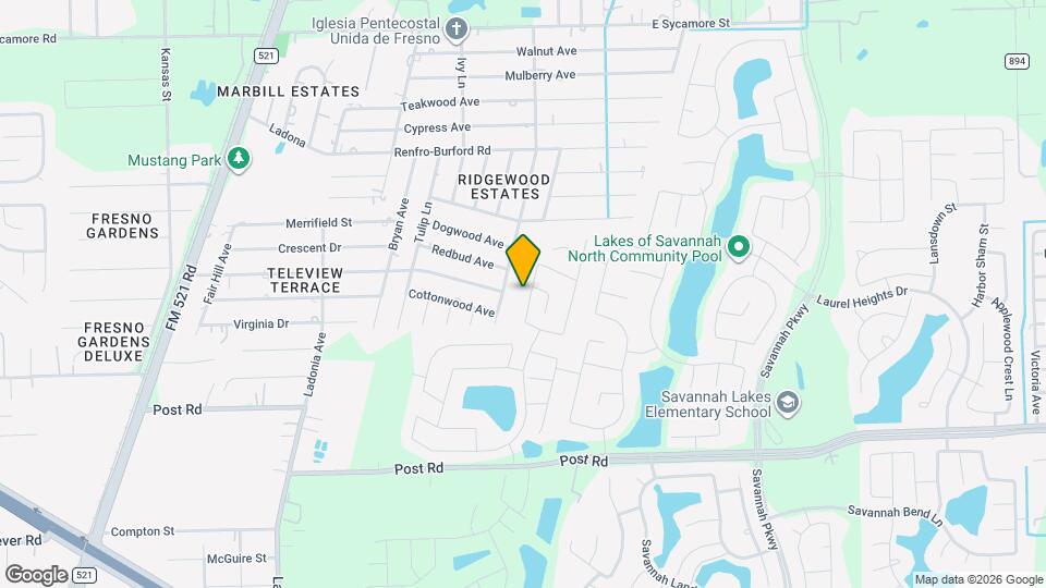 4910 Penton Mdw Ln Map and Location Details