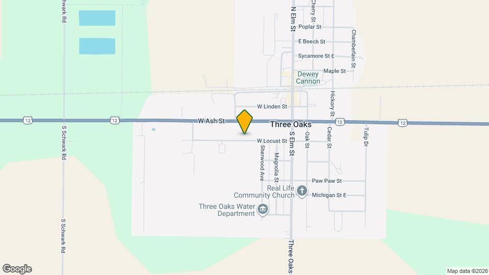 210 W Locust St Mapa y Detalles de la Ubicación