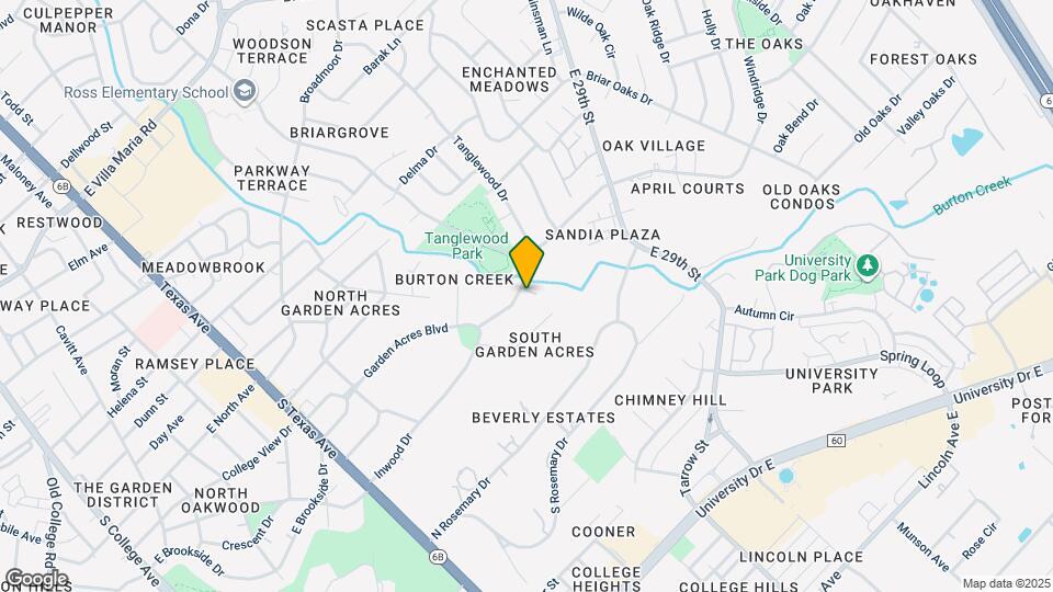 833 Tanglewood Dr Map and Location Details