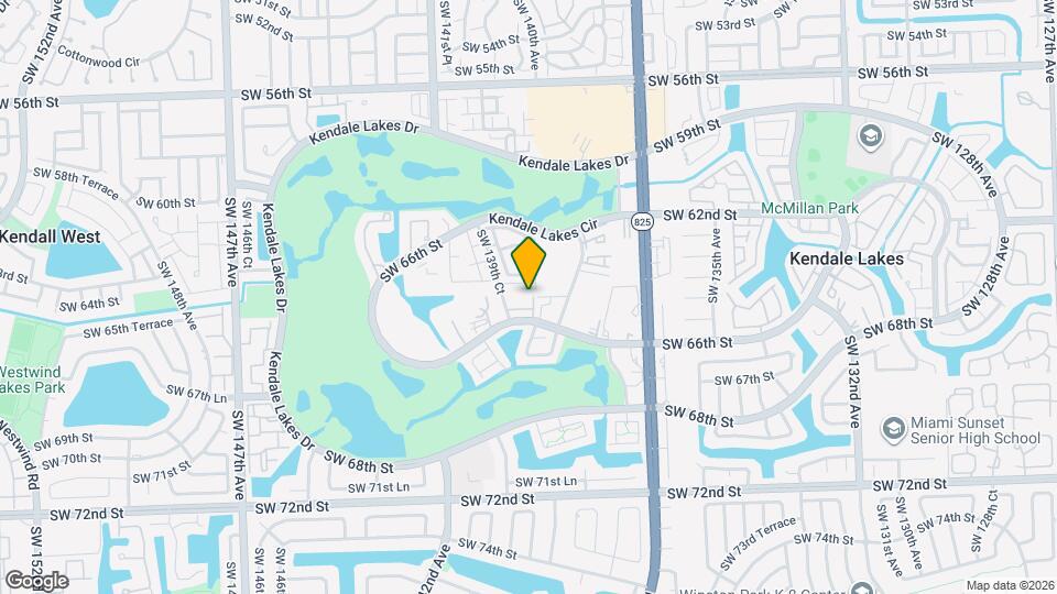 6410 SW 139th Ave Map and Location Details