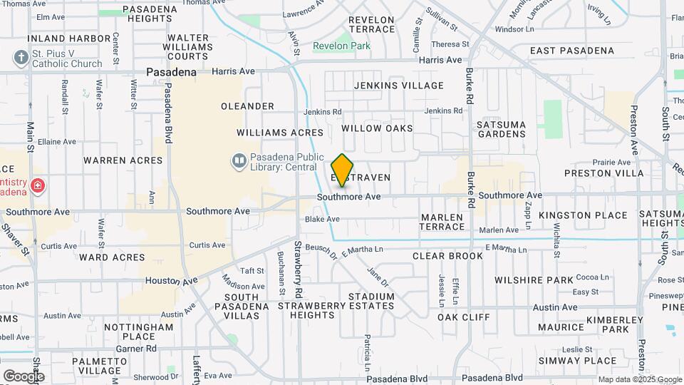 1212 Rebecca Dr Map and Location Details