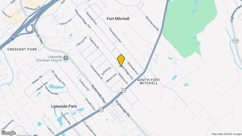 27 Pleasant Ridge Ave Map and Location Details