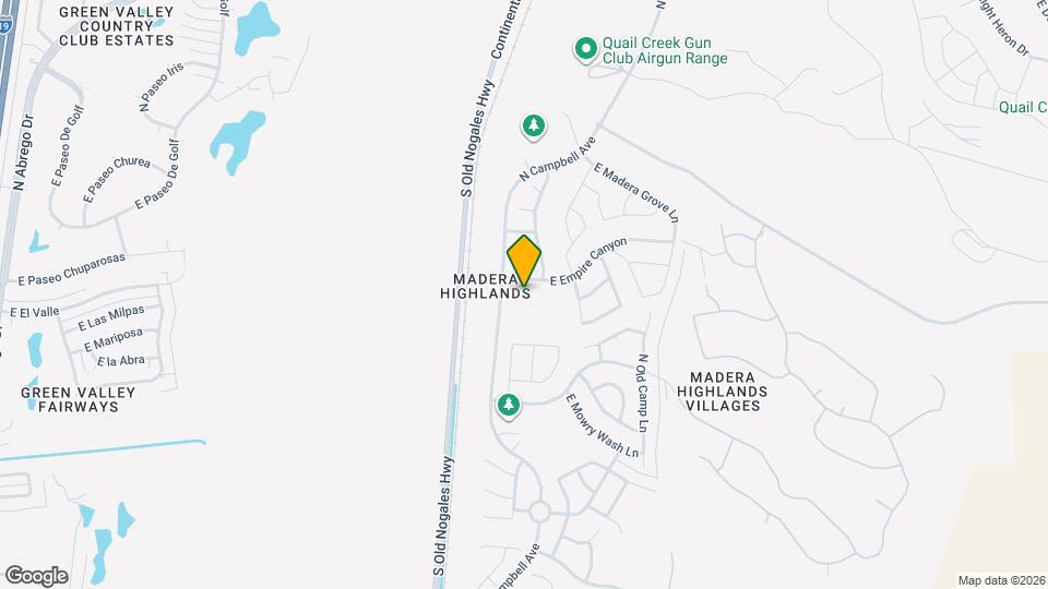 895 E Prairie Field Ln Map and Location Details