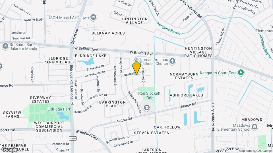 2411 Gunston Ct Map and Location Details