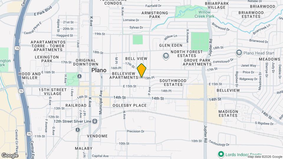 1604 15th Pl, Unit Apartment A Mapa y Detalles de la Ubicación