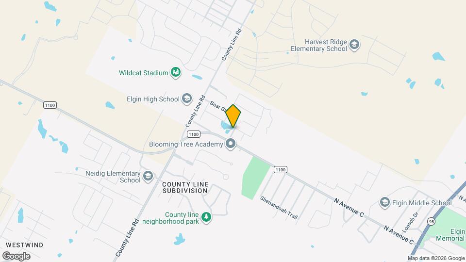 19405 Bear Grass Dr Map and Location Details