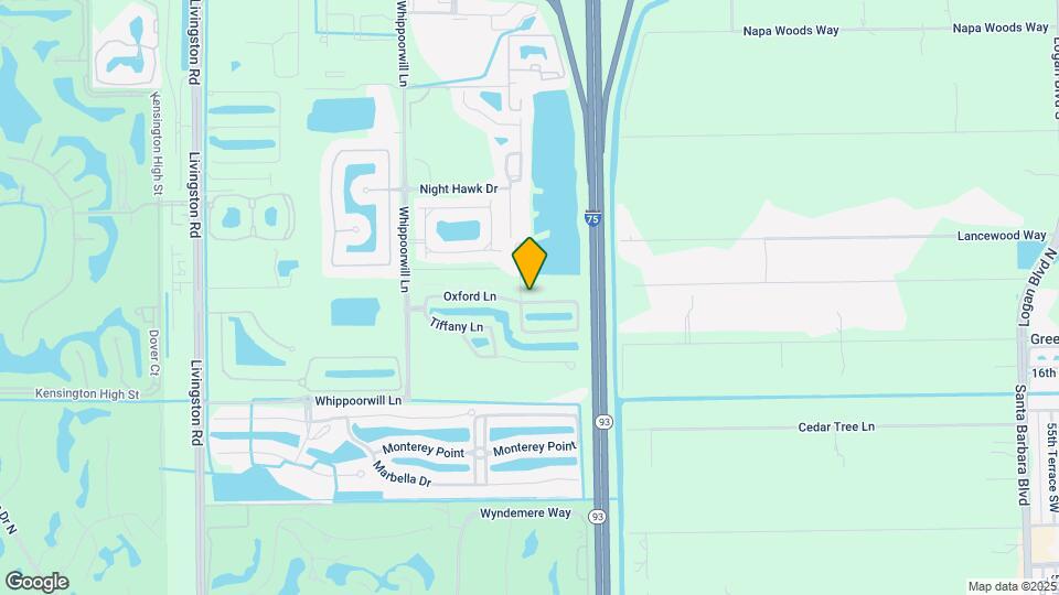 768 Hampton Cir Map and Location Details