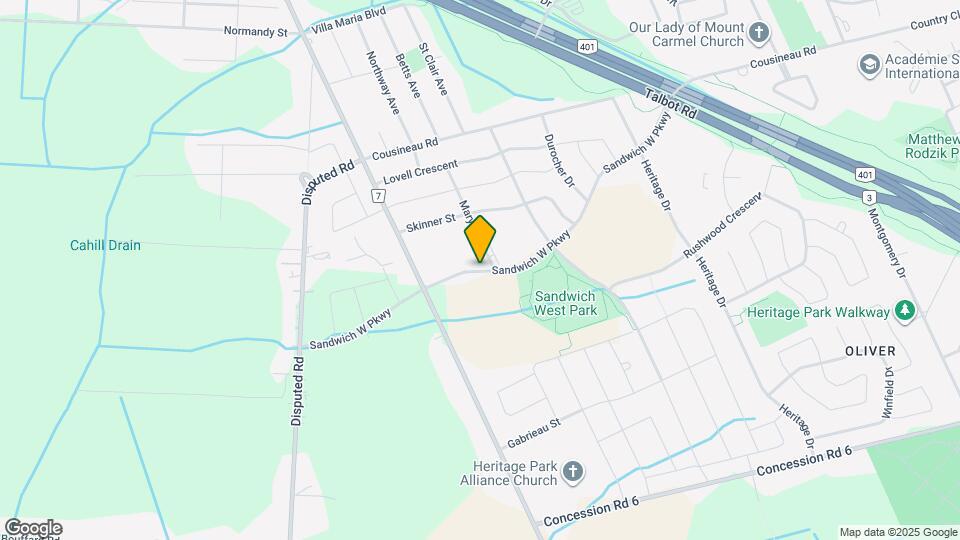 2600 Sandwich W Pkwy Map and Location Details