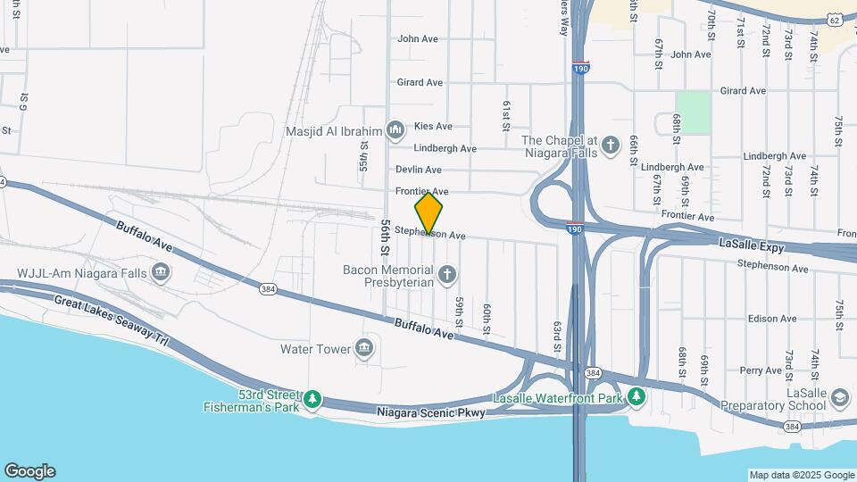 214 58th St Map and Location Details