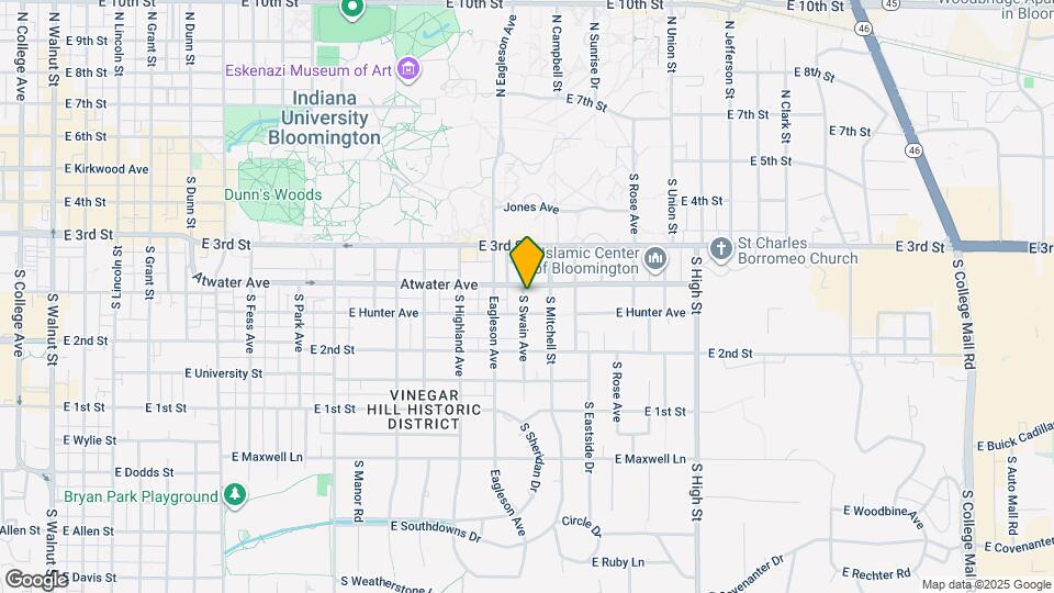409 S Swain Ave Map and Location Details