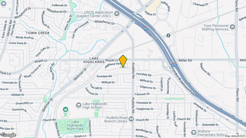 9702 Summerhill Ln Map and Location Details